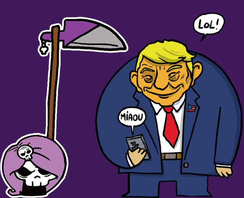 La Petite Morte - Carte personnage parodique 4