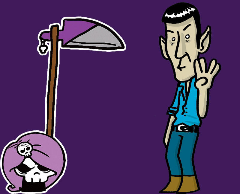 La Petite Morte - Carte personnage parodique 6