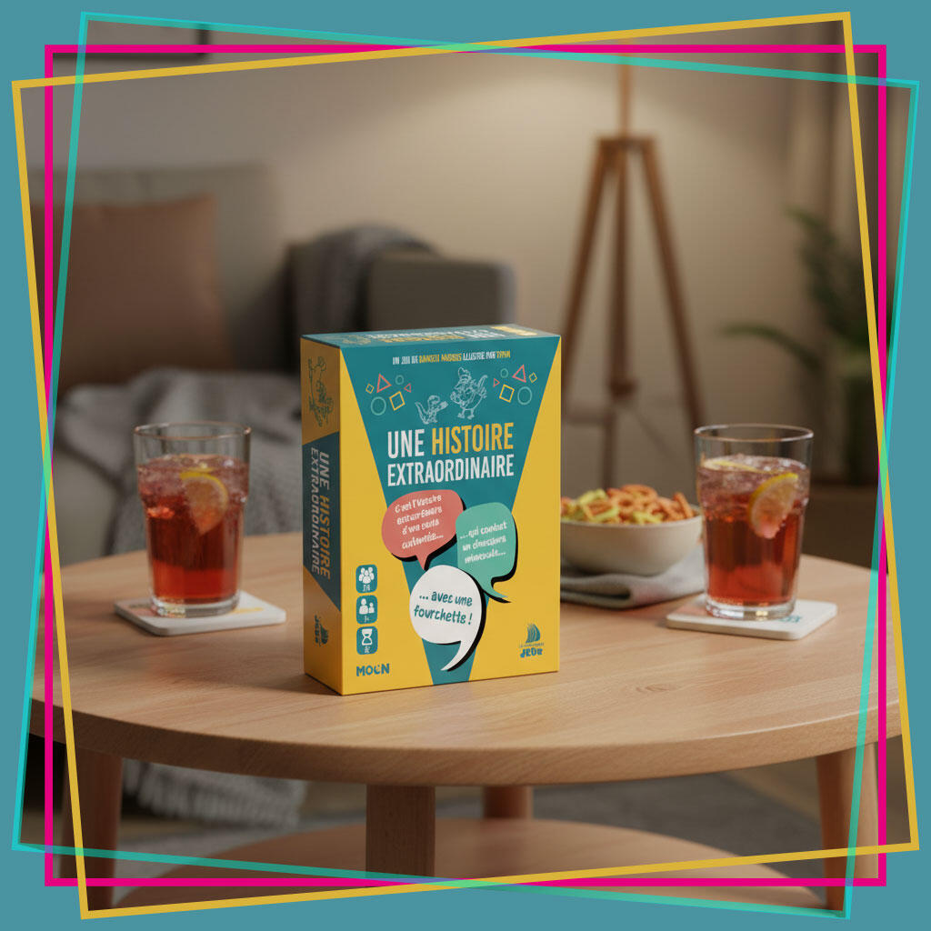 Une Histoire Extraordinaire - Jeu de mémoire coopératif Moon Éditions